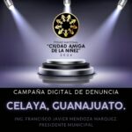 Obtiene Celaya Premio Nacional de Ciudades Amigas de la Niñez de la RMCAN.